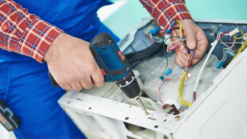 Sultangazi Philips Philips çamaşır makinesi kart tamiri – Su almama arızası orijinal parça ile giderildi. - Teknik servis örneği